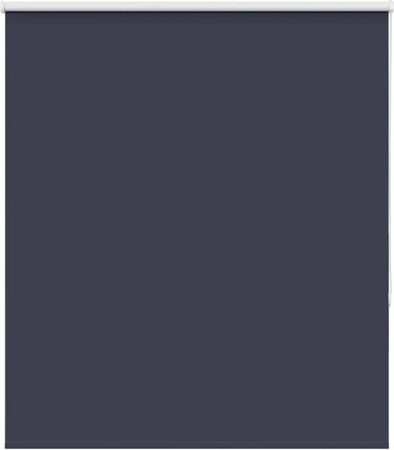 vidaXL Verdunkelungsrollo Marineblau, thermoisolierend, Polyester, B: 125 cm, H: 175 cm - Bild 1