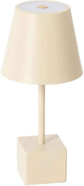 Lindby LED Janea Tischleuchte aus Metall in Creme, dimmbar und spritzwassergeschützt IP54 - Bild 1