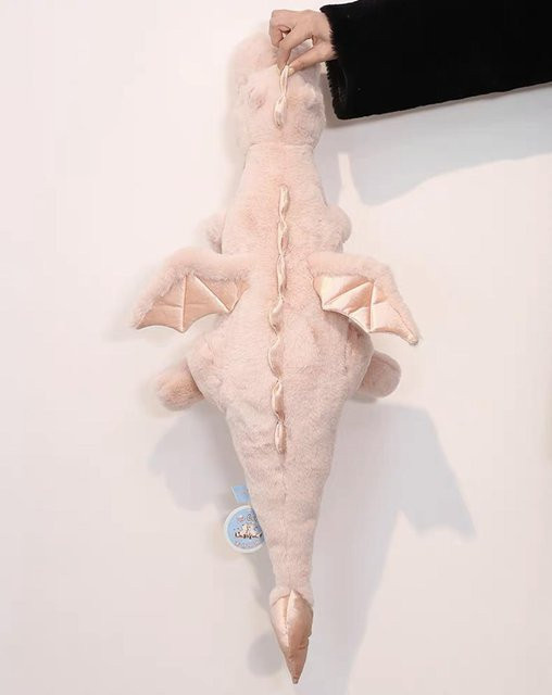 Linyi toy Drache Plüschtier, Dinosaurier, Rosa / Pink, 85-90cm - Bild 1