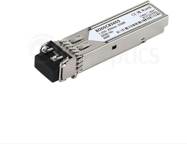 BlueOptics SRX-SFP-1GE-SX-ET-BO Netzwerk-Transceiver-Modul Faseroptik 1000 Mbit/s 850 nm in Silber - Bild 1