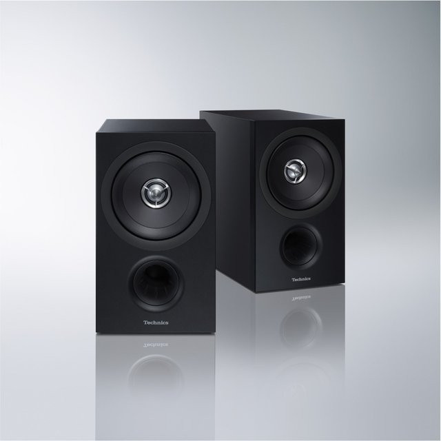 Technics SB-C600E-K Passive Klein- und Regallautsprecher Schwarz Paar - Bild 1