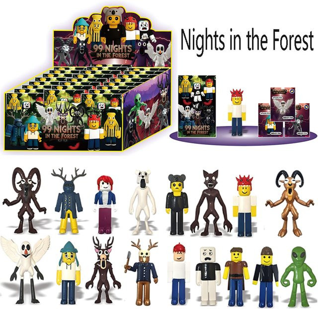 Bandai 99 Nächte im Wald Monster Blind Bag, Hirsch Plüsch-Spielzeug, bunt - Bild 1