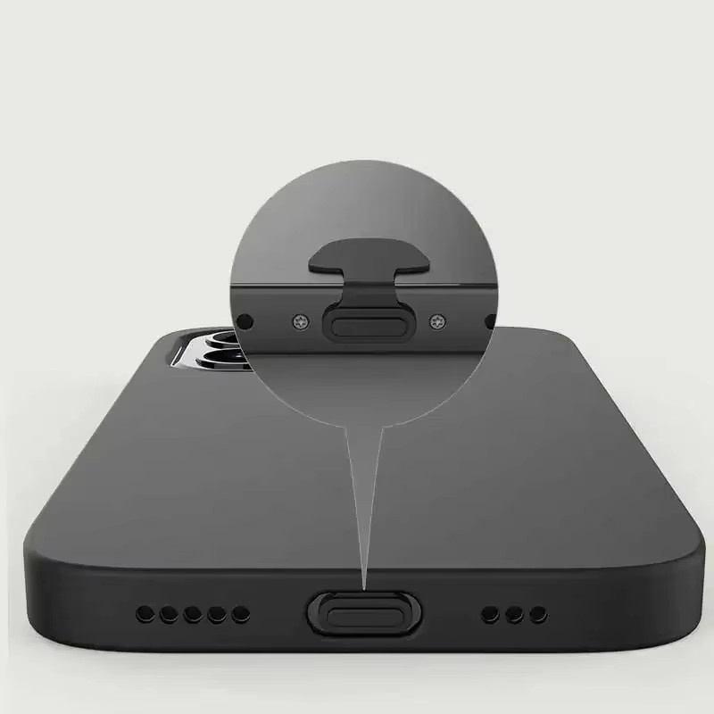 Staubdichte USB-C-Stecker Abdeckung als Ladeanschluss-Schutz für iPhone 16/15-Serie, Samsung und Xiaomi in Schwarz oder Transparent - Bild 5
