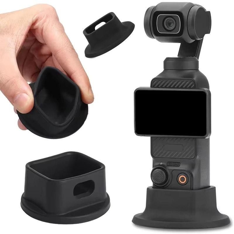 DJI Desktop-Ständerhalterung für Osmo Pocket 4 und Pocket 3, Handheld-Gimbal-Stützadapter mit rutschfester Basis, Schwarz - Bild 4