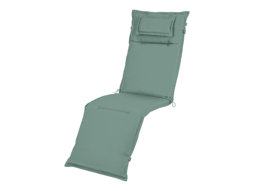LIVARNO HOME Polsterauflage Toronto Relaxsessel in Grün mit Bindebändern aus Polyester - Bild 2