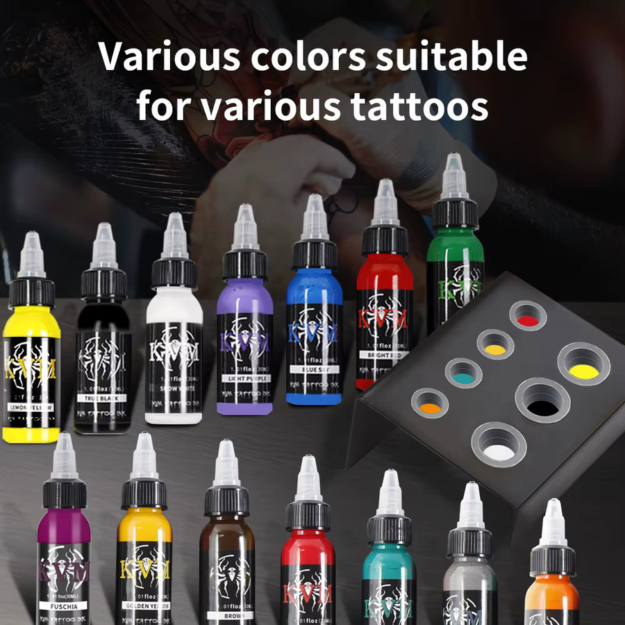 KVM Tattoo Tinte, 30 ml, 14 Farben - Bild 2
