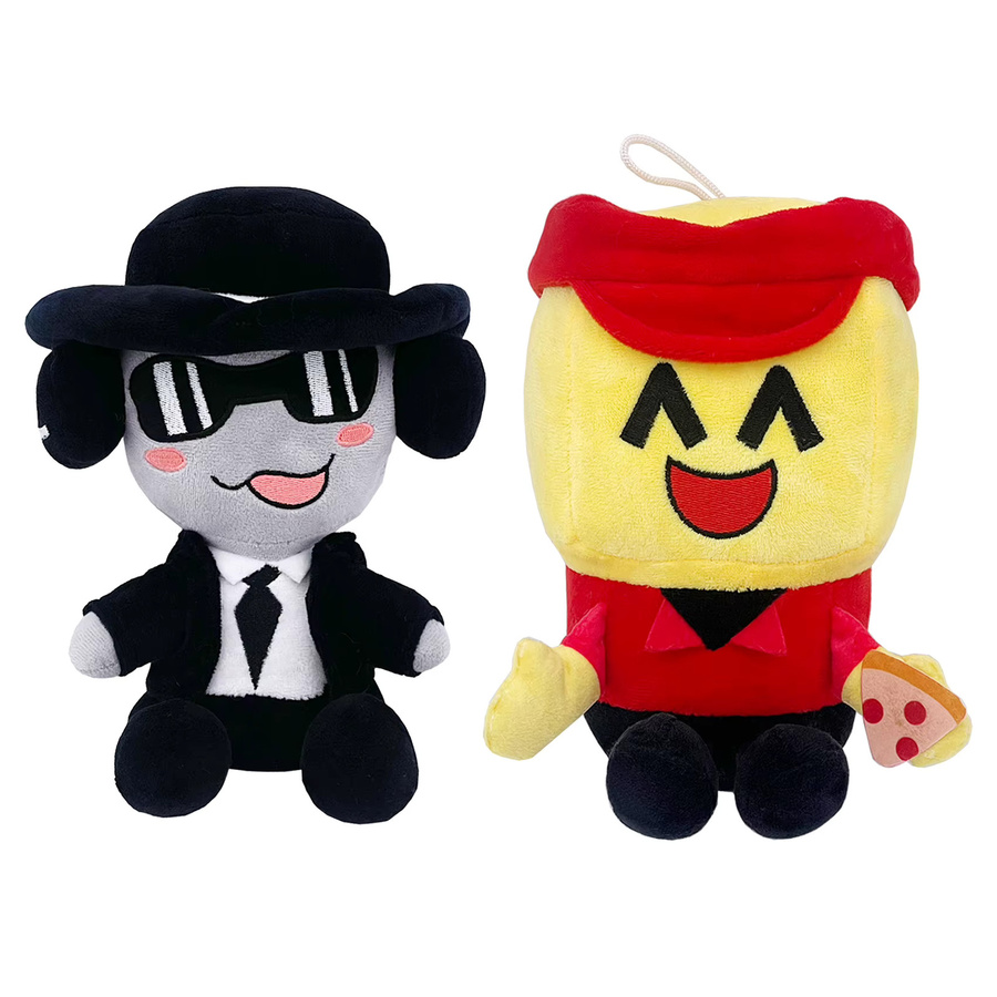 Bandai Roblox Forsaken Chance & Pizza Plüschtier, Stoffpuppe, Bunt / Mehrfarbig - Bild 4