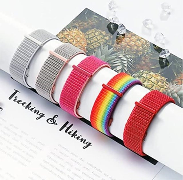Uhrenarmband Nylon Loop, Textil/NATO, Unisex, 22mm 20mm - Bild 1