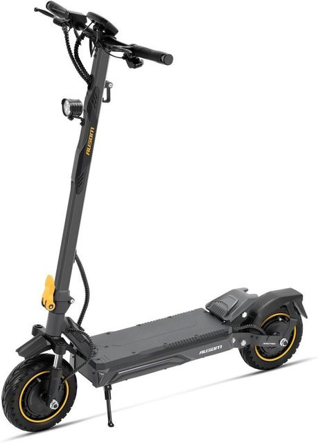 Ausom K20 Pro E-Scooter in Schwarz mit 2x1000W, 48V 18Ah, 10 Zoll Reifen, 60km/h Geschwindigkeit, 90km Reichweite, Doppelscheibenbremsen, Federung und NFC - Bild 1