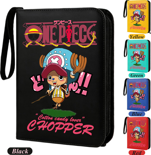 Bandai One Piece Kartenalbum, 4-Taschen-Album, Schwarz - Bild 1