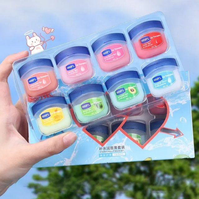 LGRAMER Lip Balm Set, 4/6/8 Stück, Feuchtigkeitsspendend, Unisex - Bild 1