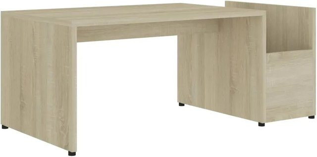 vidaXL Couchtisch Sonoma-Eiche in Braun und Beige aus Holzwerkstoff B/T/H: 90 x 45 x 35 cm - Bild 1