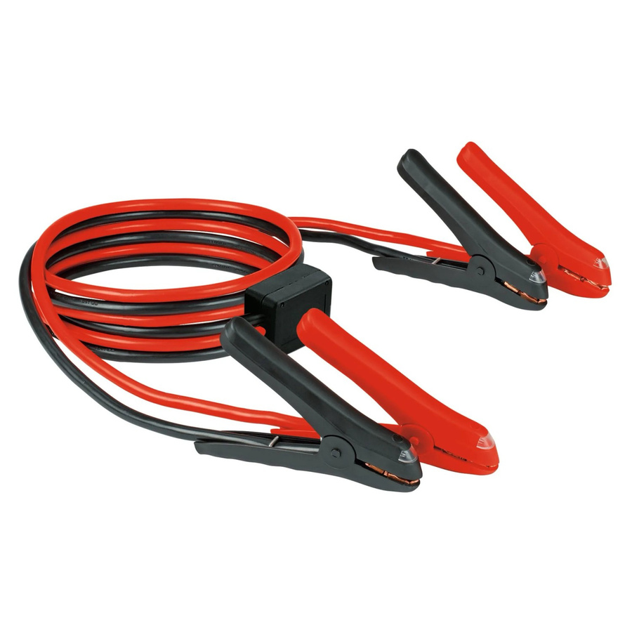 Einhell Starthilfekabel BT-BO 25/1 A LED SP in Rot mit 3,50 m Länge und 31,4 mm² Aluminium-Kern - Bild 3