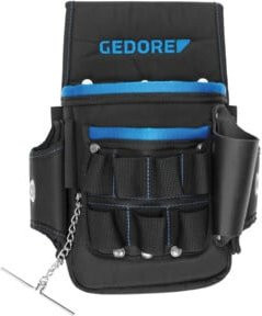 Gedore WT 1056 6 Elektriker-Tasche in Schwarz - Bild 1