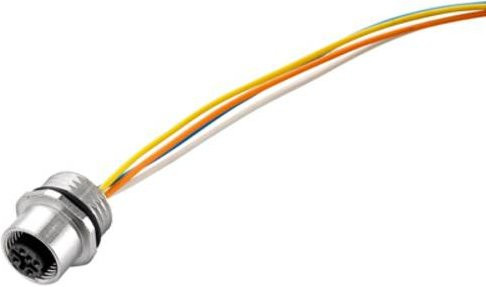 Weidmüller Sensor-Aktor-Einbausteckverbinder M12 Buchse, 4-polig, Farbe: Silber - Bild 1