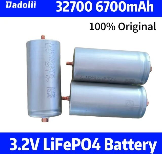 Dadolii 32700 LiFePO4 Akku 6500mAh 3,2V mit Schraubklemmen - Bild 1