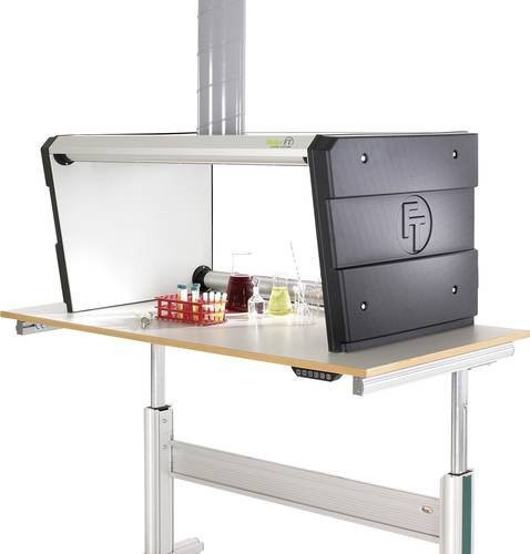 Weller CBCA112G02G65I2N Absaugkabinett in Weiß, B: 127,5 cm, T: 76,0 cm, H: 62,5 cm - Bild 1