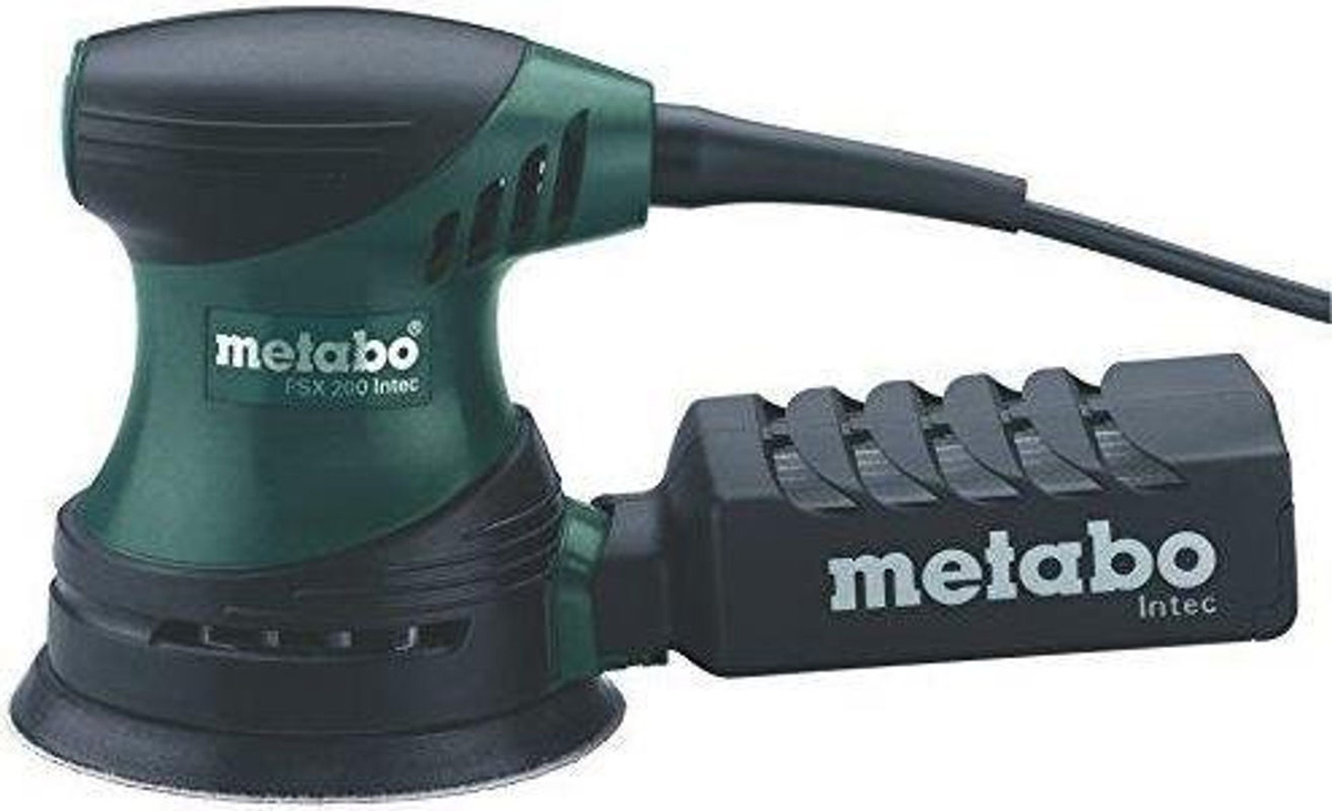 Metabo FSX 200 Intec Exzenterschleifer 240 W in Grün mit Kunststoffkoffer - Bild 2