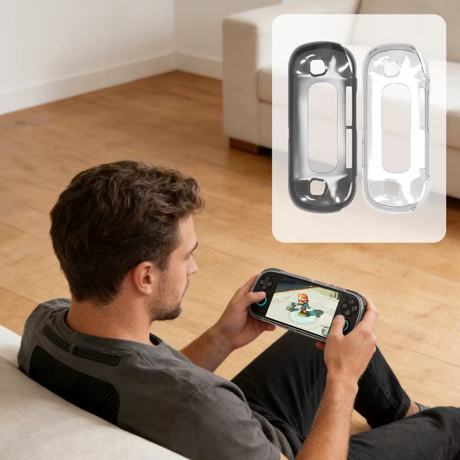 Retroid Pocket 6 Schutzhülle RP6 transparente TPU-Weichgummihülle für Gaming-Handheld - Bild 5