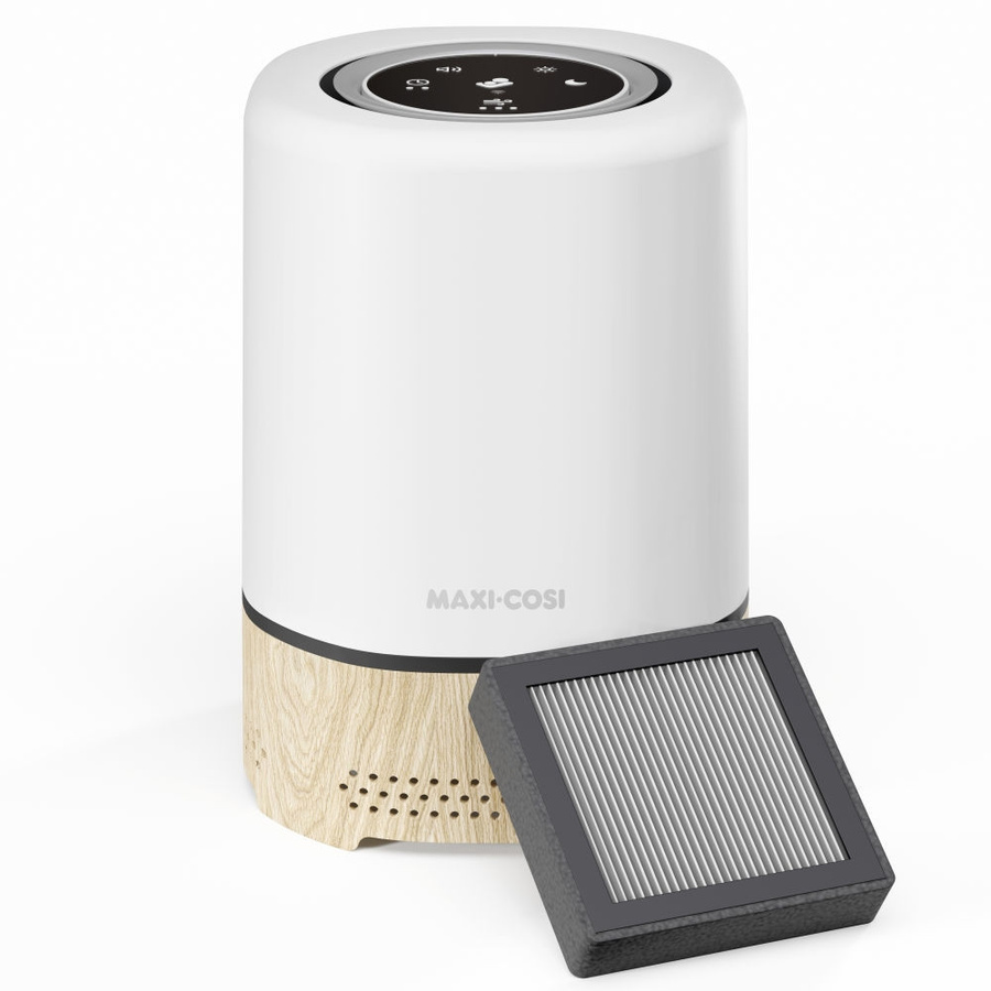 Maxi-Cosi Clean 3-in-1 Luftreiniger mit HEPA H13 Filter, White Wood, Smart Home Integration und App-Steuerung - Bild 2
