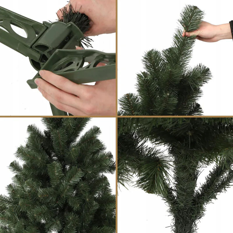 KADAX Künstlicher Weihnachtsbaum Tanne in Grün, Höhe: 180 cm - Bild 2