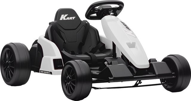 AIYAPLAY Elektro Go-Kart, mit Drift-Funktion, Weiß, ab 6 Jahre - Bild 1