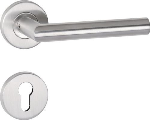 Tecwerk Rosettengarnitur aus Edelstahl in Silber - Bild 1