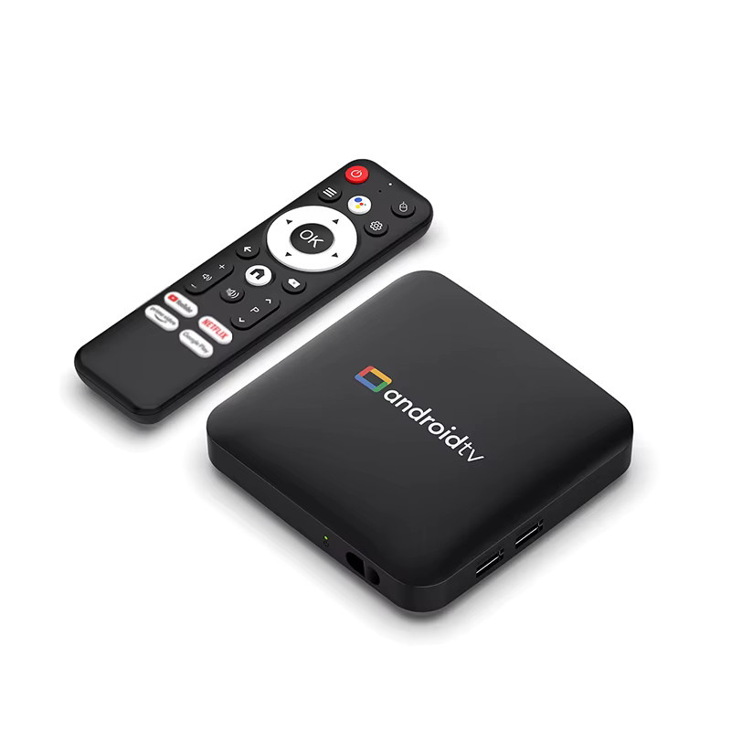 H96 MAX Smart Android TV-Box mit Android 14, 4K UHD, Dual-Band WLAN 2,4G/5G und Sprachfernbedienung, Schwarz - Bild 5