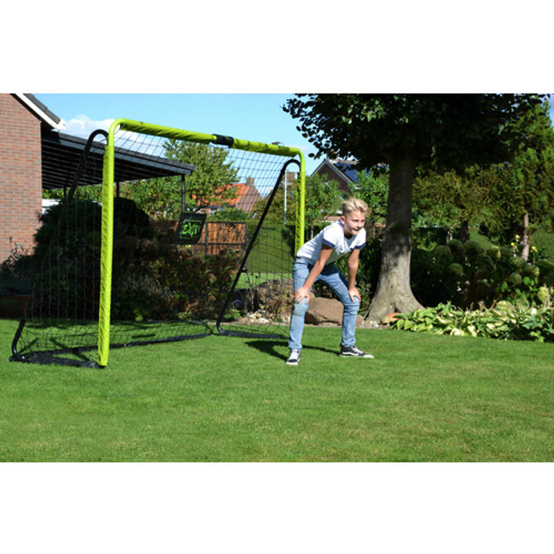 EXIT Toys Fußballtor aus Stahl grün/schwarz - Bild 2