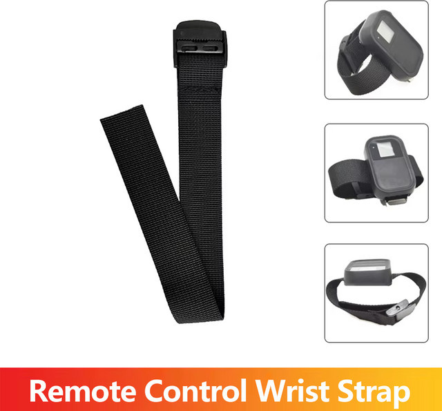 GoPro Snap-On Handgelenk-Armband für GoPro Wireless Fernbedienungen in Schwarz mit verstellbarer Größe - Bild 1