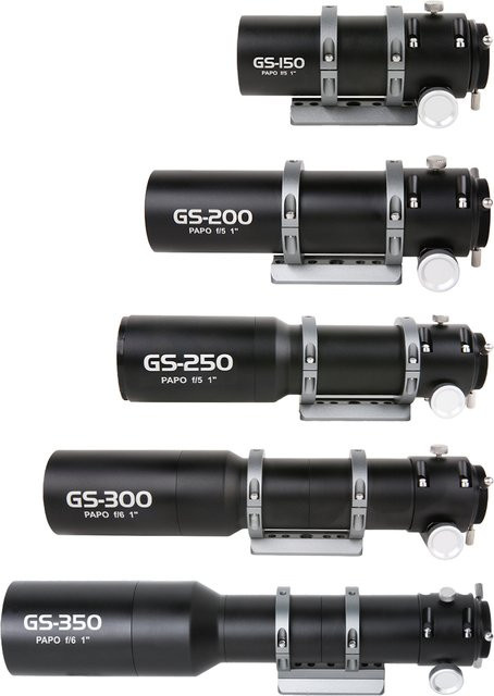 ToupTek GS-Serie Führungsfernrohr AC AR PAPO Präzisionsführung für DeepSpace Fotografie in Schwarz - Bild 1