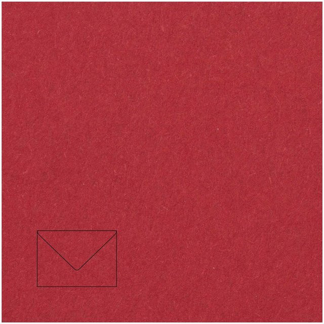 Rico Design Paper Poetry Kuvert Essentials B6, 5 Stück, Dunkelrot - Bild 1