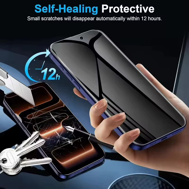 Anti Spy Hydrogel Displayschutzfolie für Samsung Galaxy S25 FE Ultra S24 FE S23 S22 A56 5G A16 A55 A54 A26 A36 A06 - Bild 4