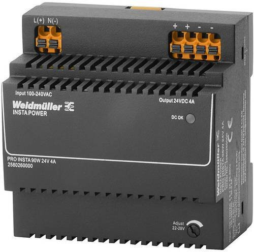 Weidmüller Schaltnetzgerät 24 V/DC 4 A 96 W in Anthrazit - Bild 1