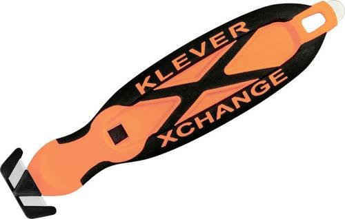 KLEVER Xchange Cuttermesser mit Klingenkopf in Orange - Bild 1