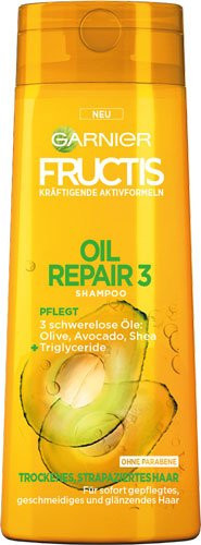Garnier Fructis Oil Repair 3 Shampoo, 250 ml, für trockenes Haar - Bild 1