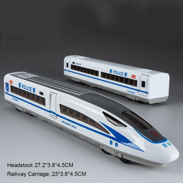 Linyi Toy Car Fuxing Hochgeschwindigkeitsbahn, Modell, 1:60, mit Licht und Fernbedienung, ab 14 Jahren - Bild 1