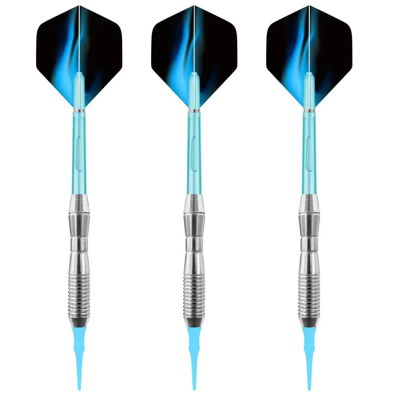 Aurora Wing Dart, Soft-Tip-Darts, 3 Stück, blau - Bild 4