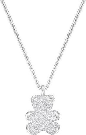 Swarovski Halskette 3D Bär, Platin-beschichtet, Silber, Damen - Bild 1