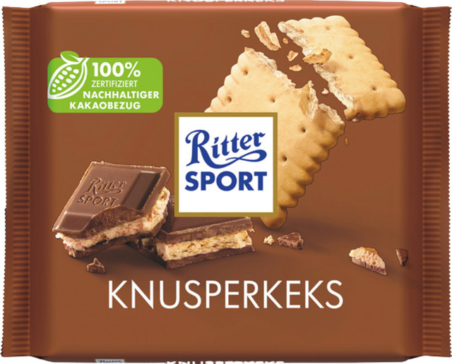 Ritter Sport Bunte Vielfalt Knusperkeks 100 g - Bild 1