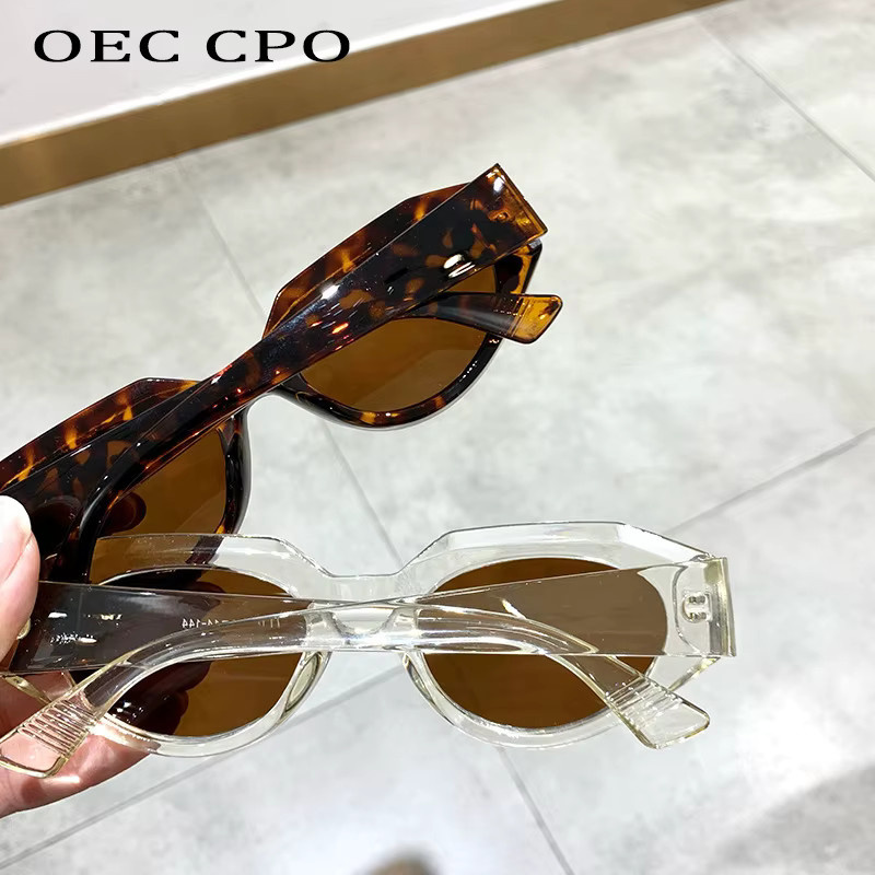 OEC CPO Sonnenbrille Cat Eye, Kunststoff, Braun, Damen - Bild 4