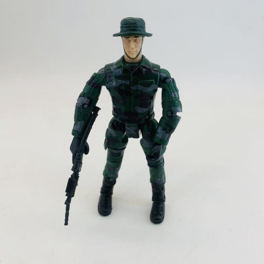 Yiran toy 1 Krieger Elite-Streitkraft Figur SWAT-Team Soldaten 1:18 Sammlungsmodell 1-teiliges Set - Bild 2