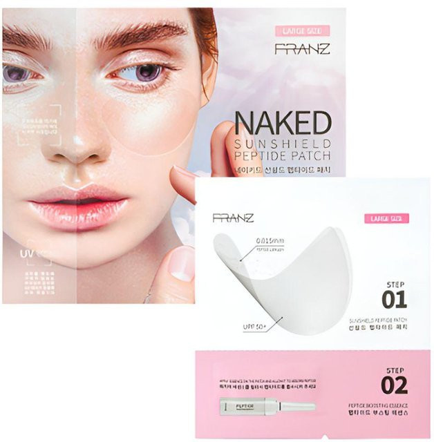 Franz Naked Sunshield Peptid-Patch, Größe L, 2 x 5 ml, Unisex - Bild 1