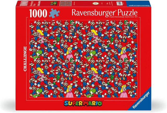 Ravensburger Super Mario Puzzle, 1000 Teile - Bild 1