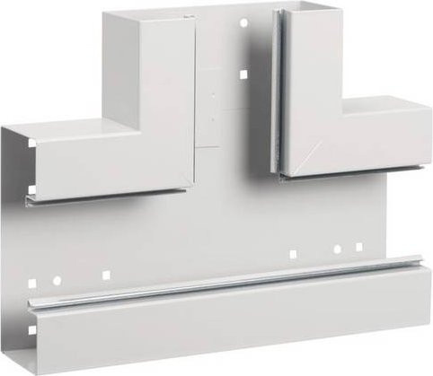 Hager T-Stück BRS6517087035 aus Stahl in Grau, Breite: 17,0 cm, Tiefe: 6,8 cm - Bild 1