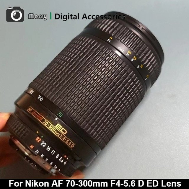 Nikon AF 70-300mm F4-5.6 D ED Objektiv für Nikon F-Mount in Schwarz - Bild 1
