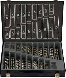 Projahn Spiralbohrer-Set ECO HSS-G, 70-teilig, Ø 1-10 mm, Farbe: Silber - Bild 1