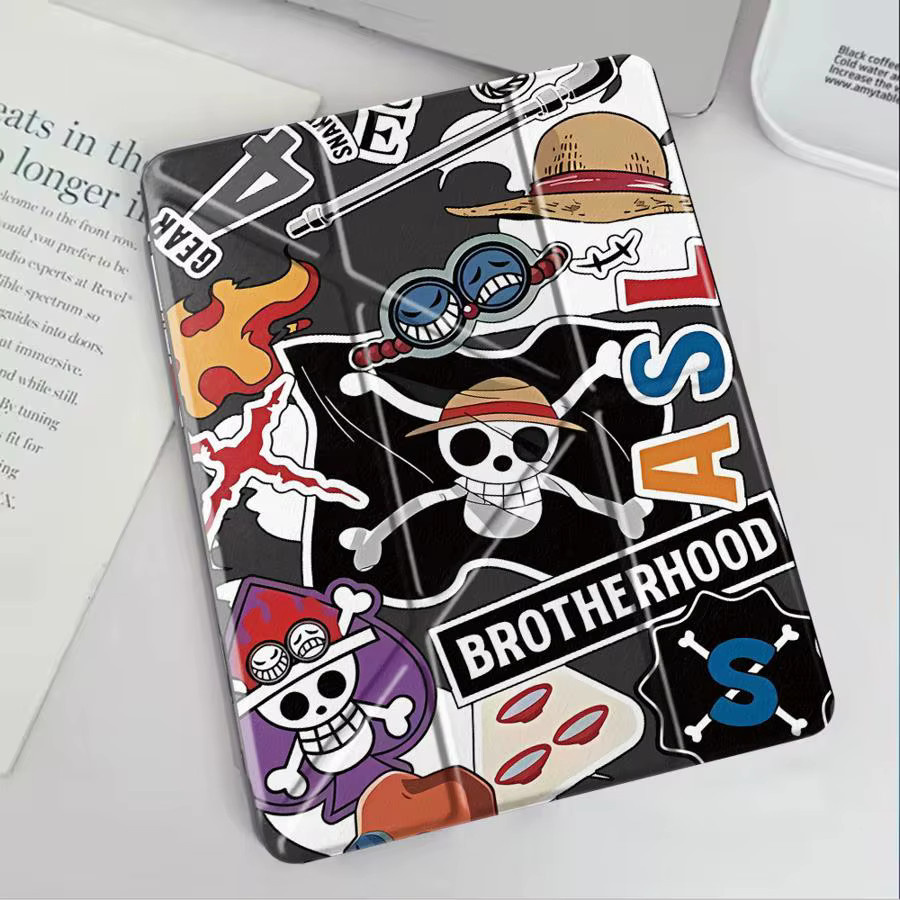One Piece Tablet-Hülle mit Zoro und Luffy Design für iPad Mini 6, iPad Pro und iPad Air in Multicolour - Bild 2