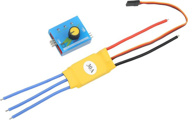 Fishine PWM-Controller für bürstenlose 12V DC Motoren mit 360W und 30A in Multicolour - Bild 1