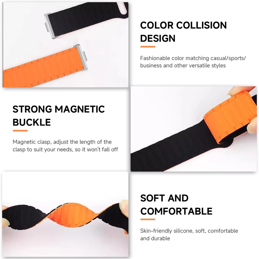 Xiaomi Uhrenarmband Silikon, Magnetisch, Unisex - Bild 1